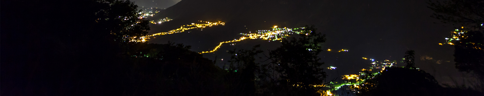 Vista dei comuni da Paspardo